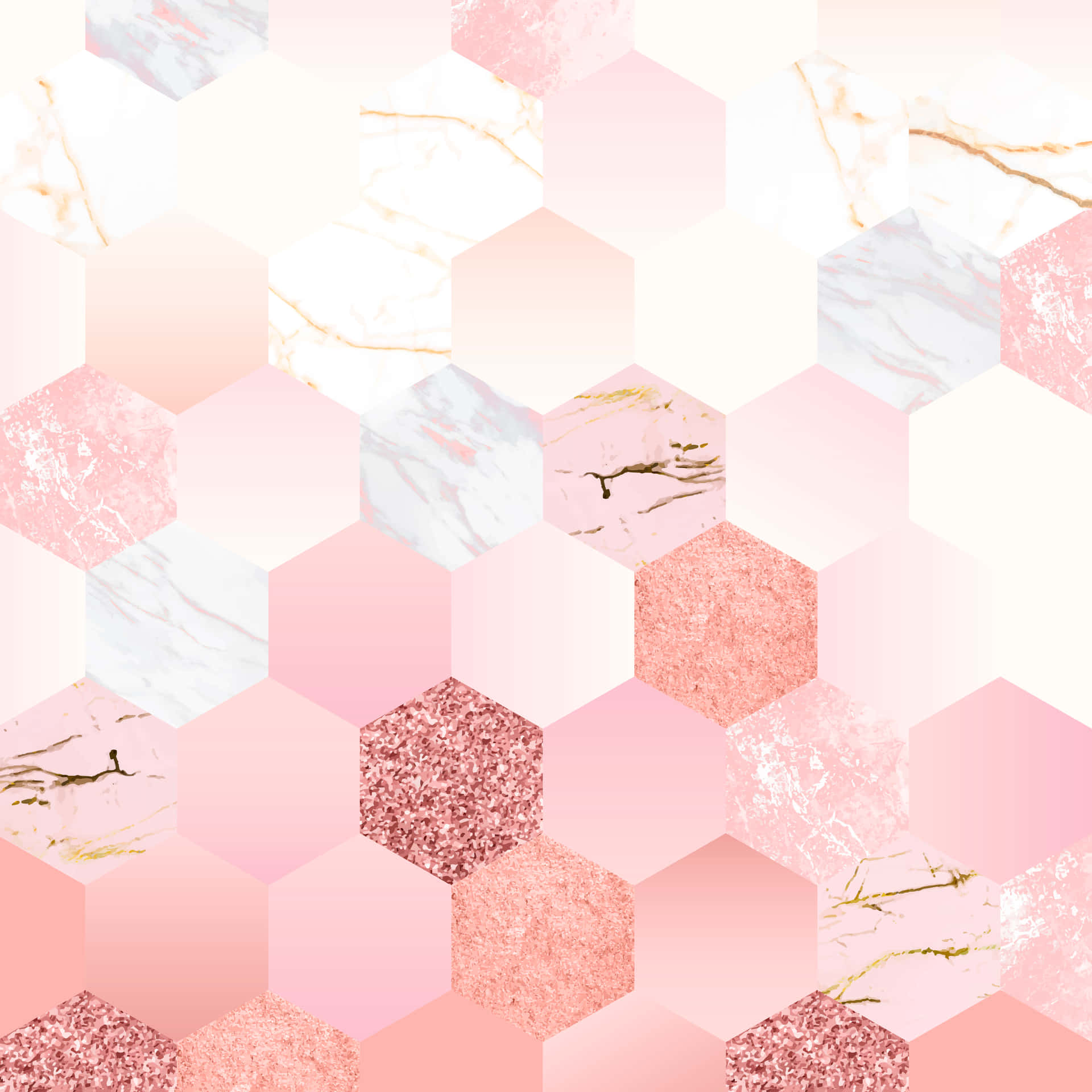 Stunning Pink Pattern Design Wallpaper