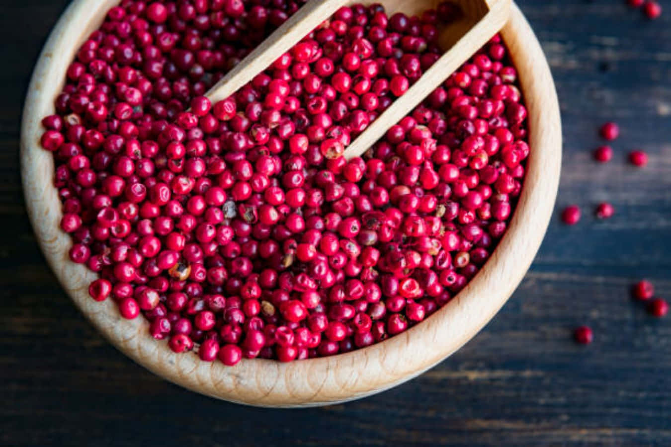 Pink Peppercorn Spices Close-up Wallpaper