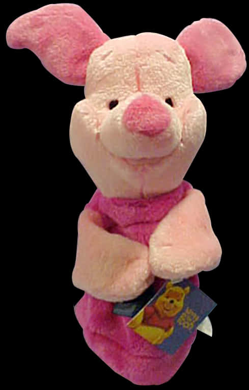 Pink Piglet Plush Toy PNG