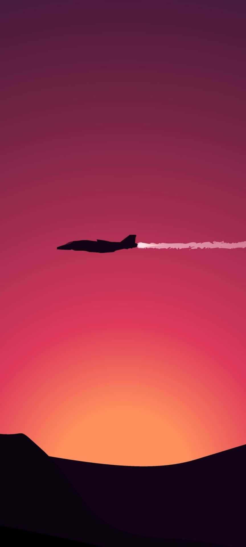 “Fly Boldly in Style with Pink Plane!” Wallpaper