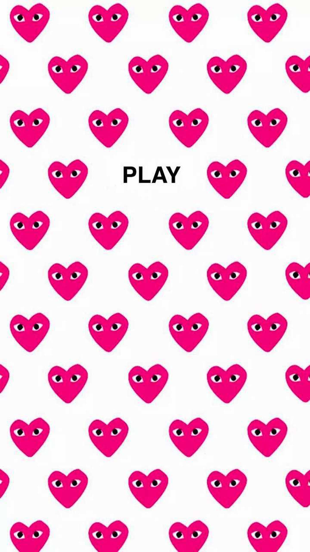 Logotipoda Pink Play Cdg Papel de Parede