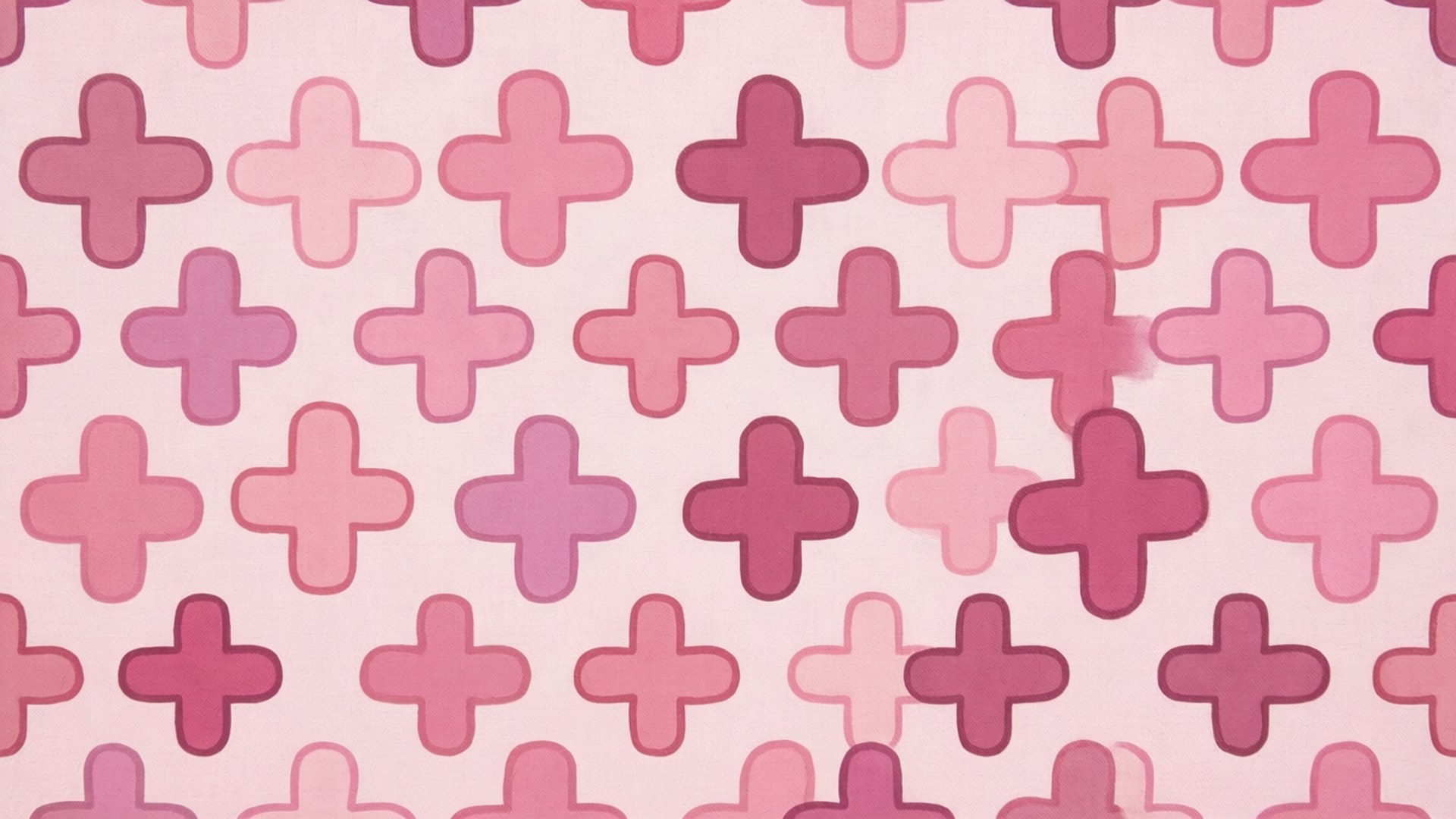 Pink Plus Pattern Achtergronden