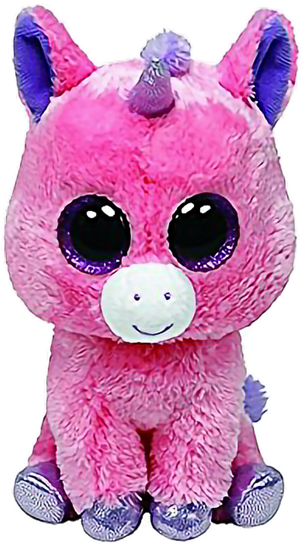 Pink Plush Unicorn Toy PNG