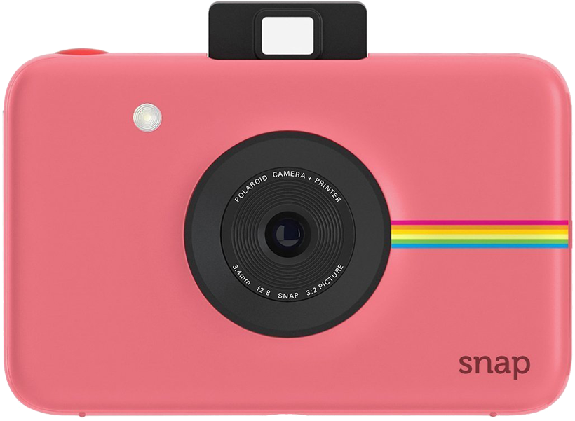 Pink_ Polaroid_ Snap_ Camera PNG