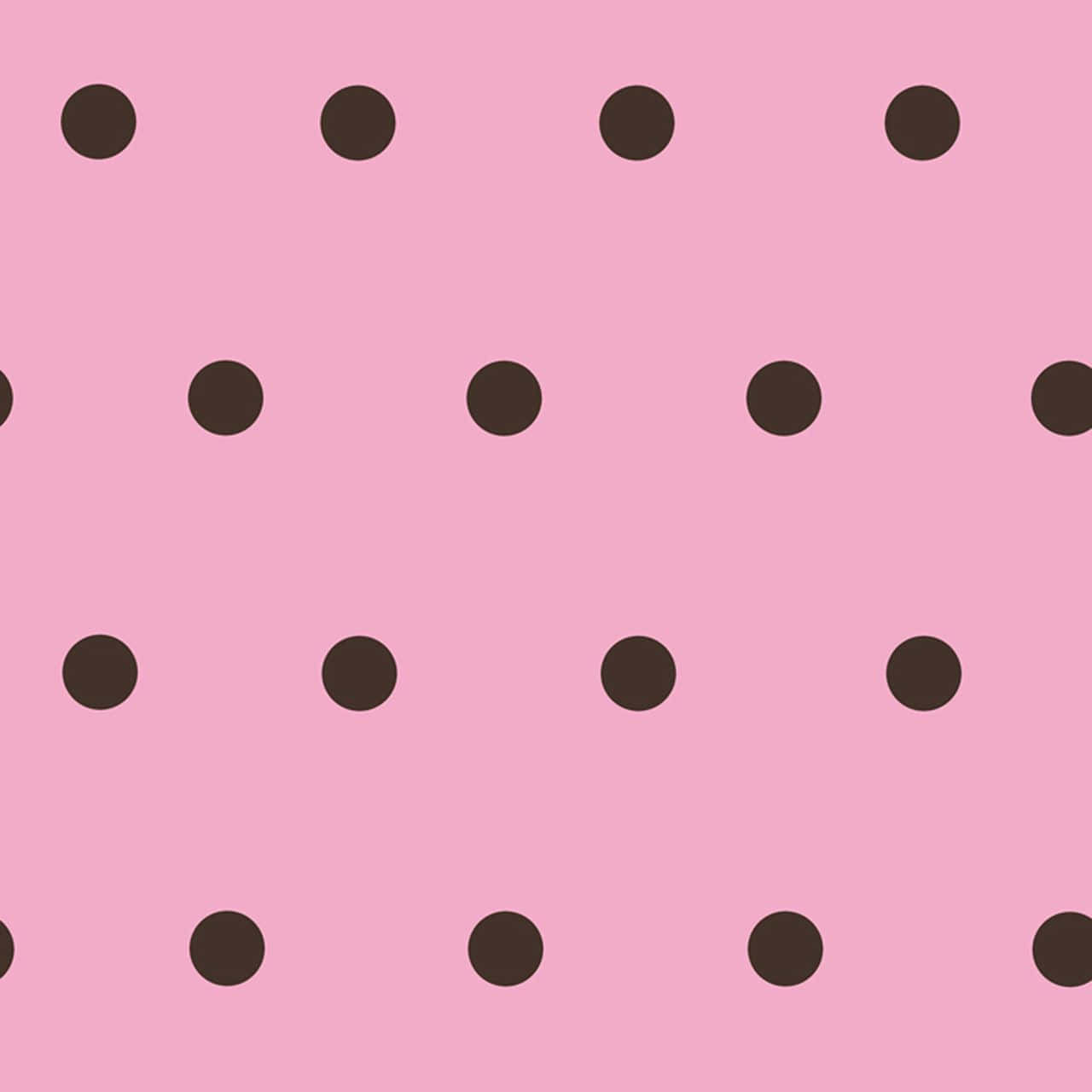 Bright and Bold Pink Polka Dot Background