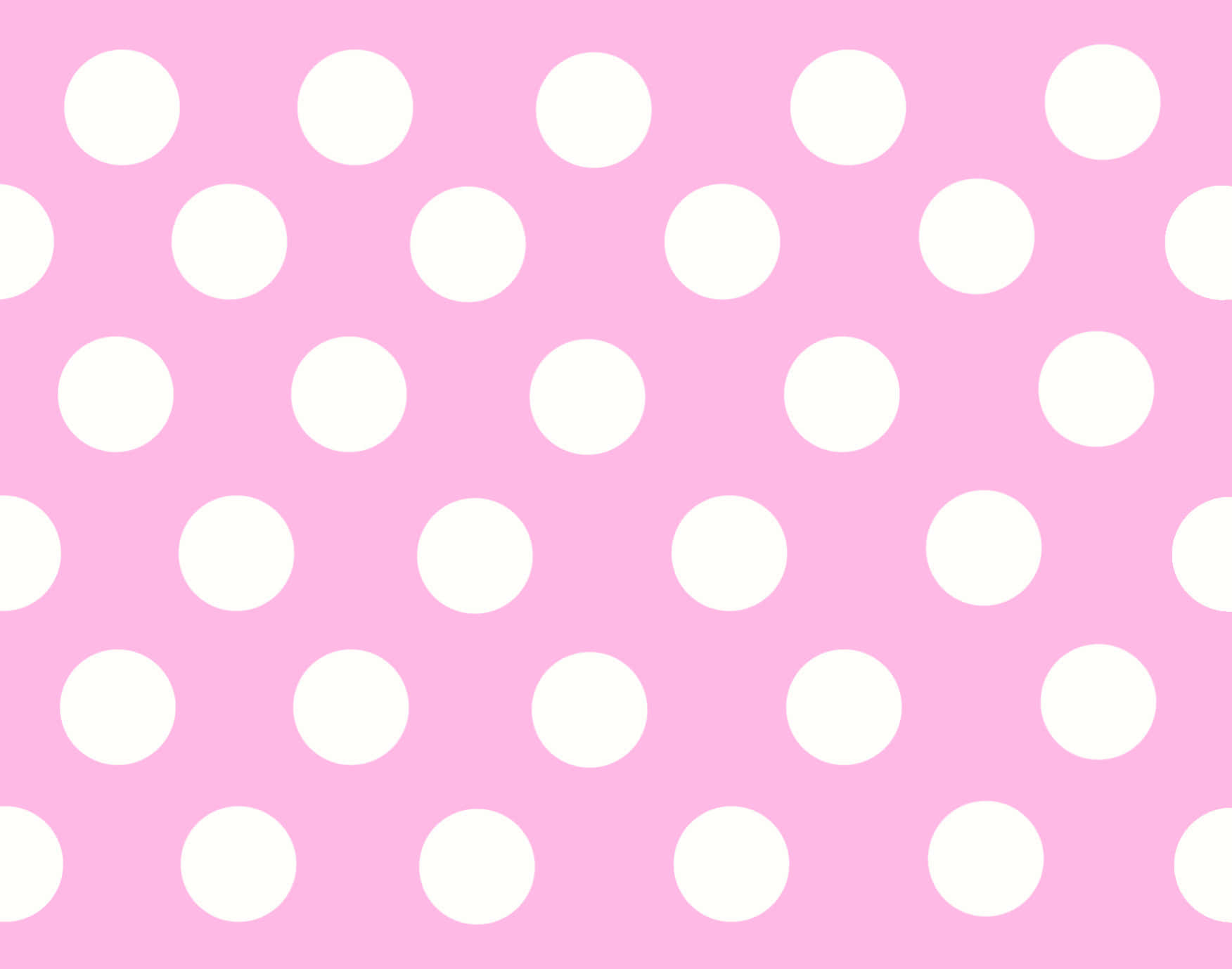 A Fun and Lighthearted Pink Polka Dot Background