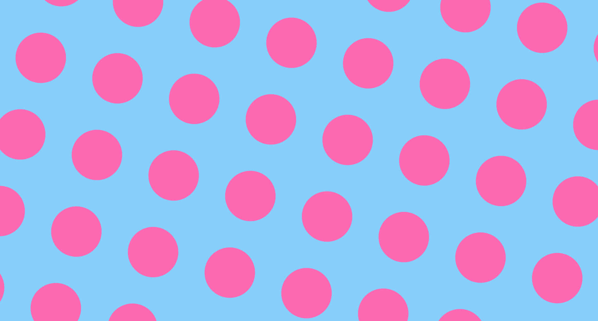 Add a pop of color with this vibrant pink polka dot pattern!