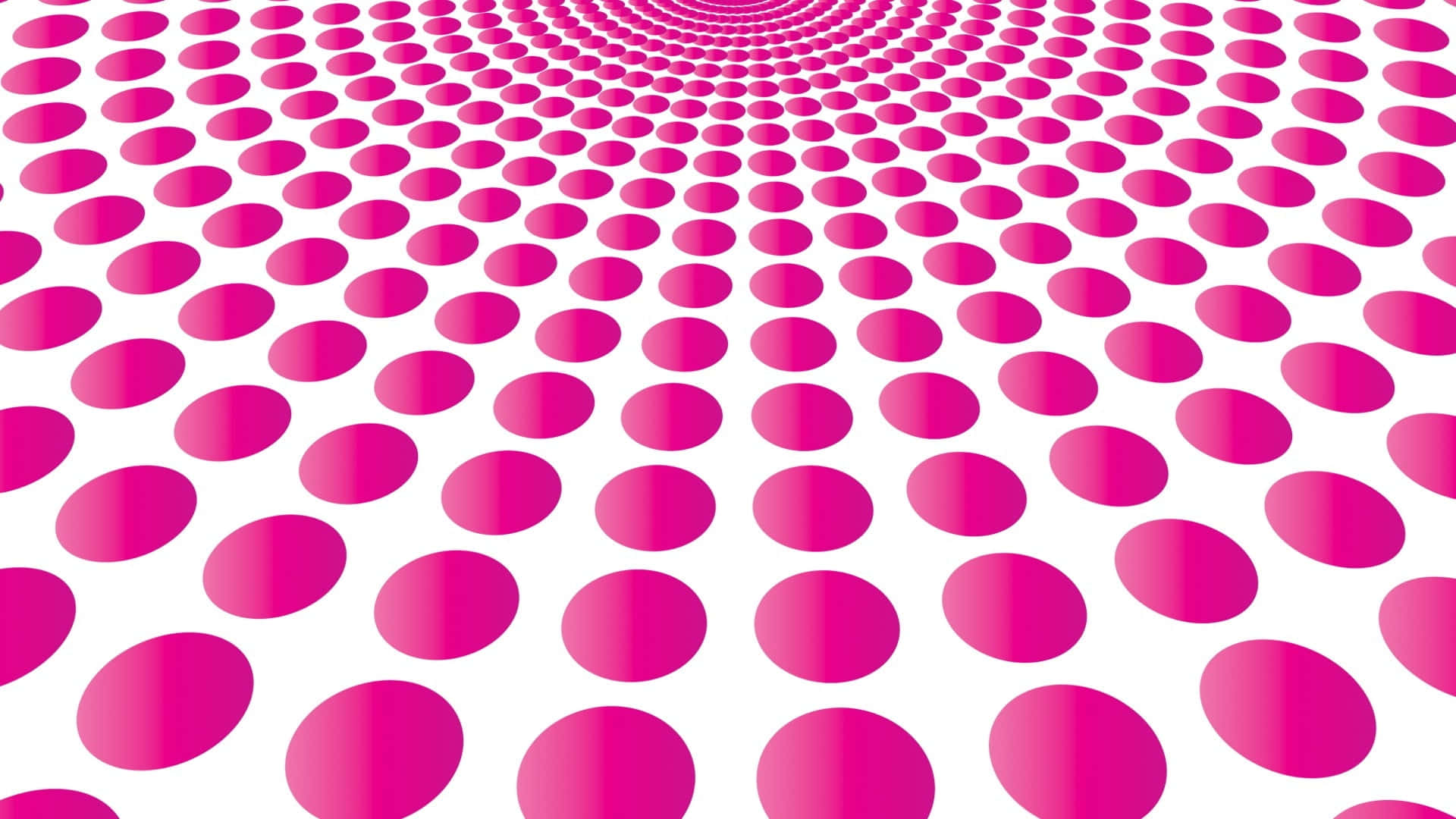 Gorgeous pink polka dot background