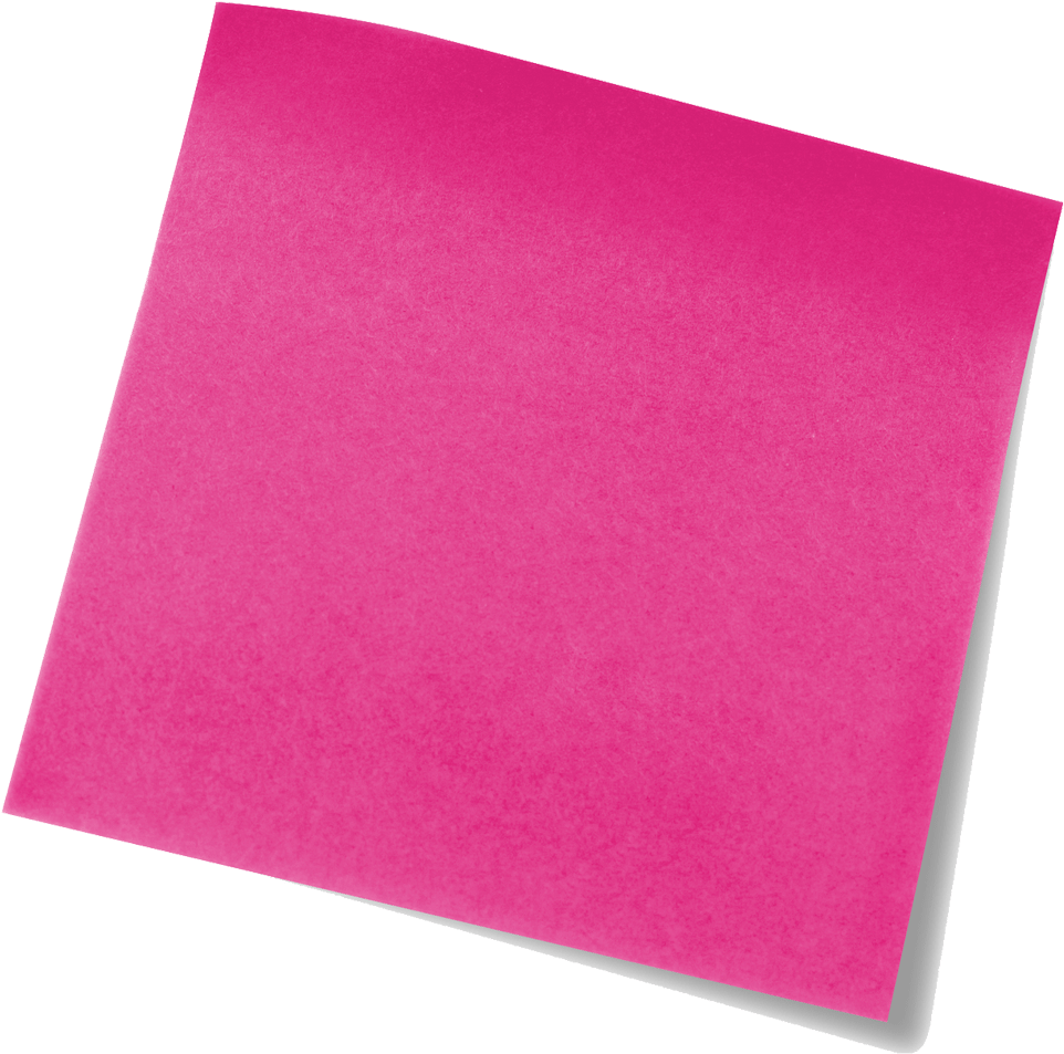 Download Pink Post It Note | Wallpapers.com