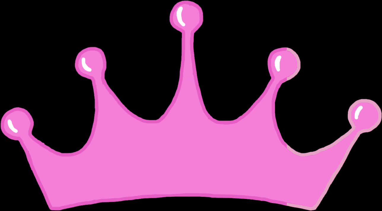 Download Pink Princess Crown Clipart | Wallpapers.com