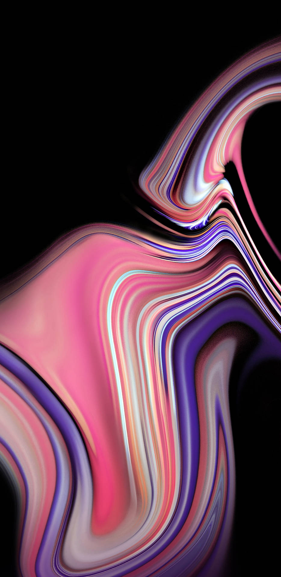 Pink Purple Abstract Redmi Note 9 Pro Wallpaper