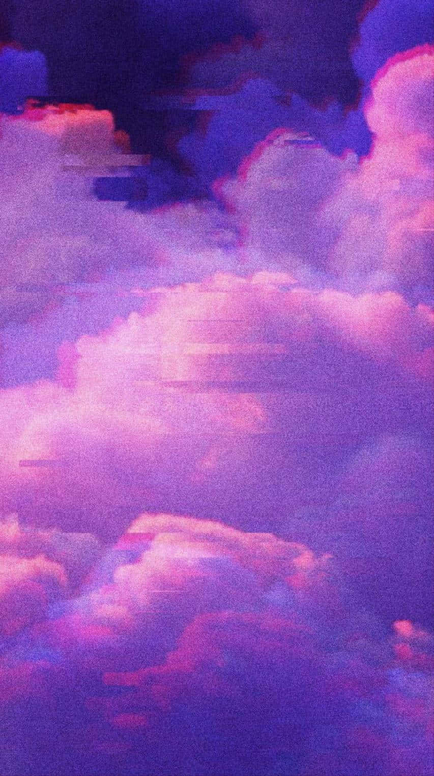 Pink Purple Cloud Aesthetic Wallpaper