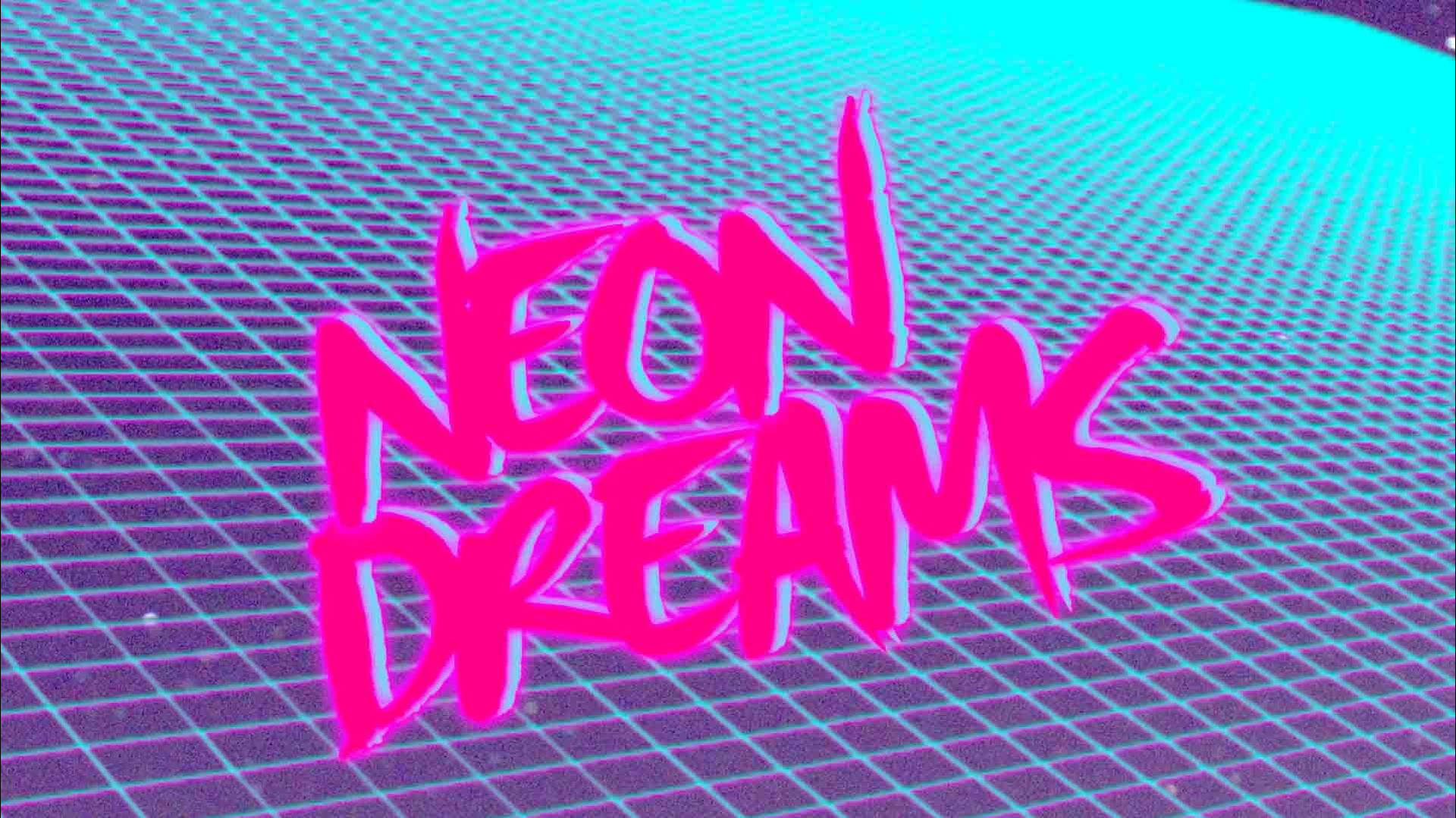 Pink Retro Neon Dreams