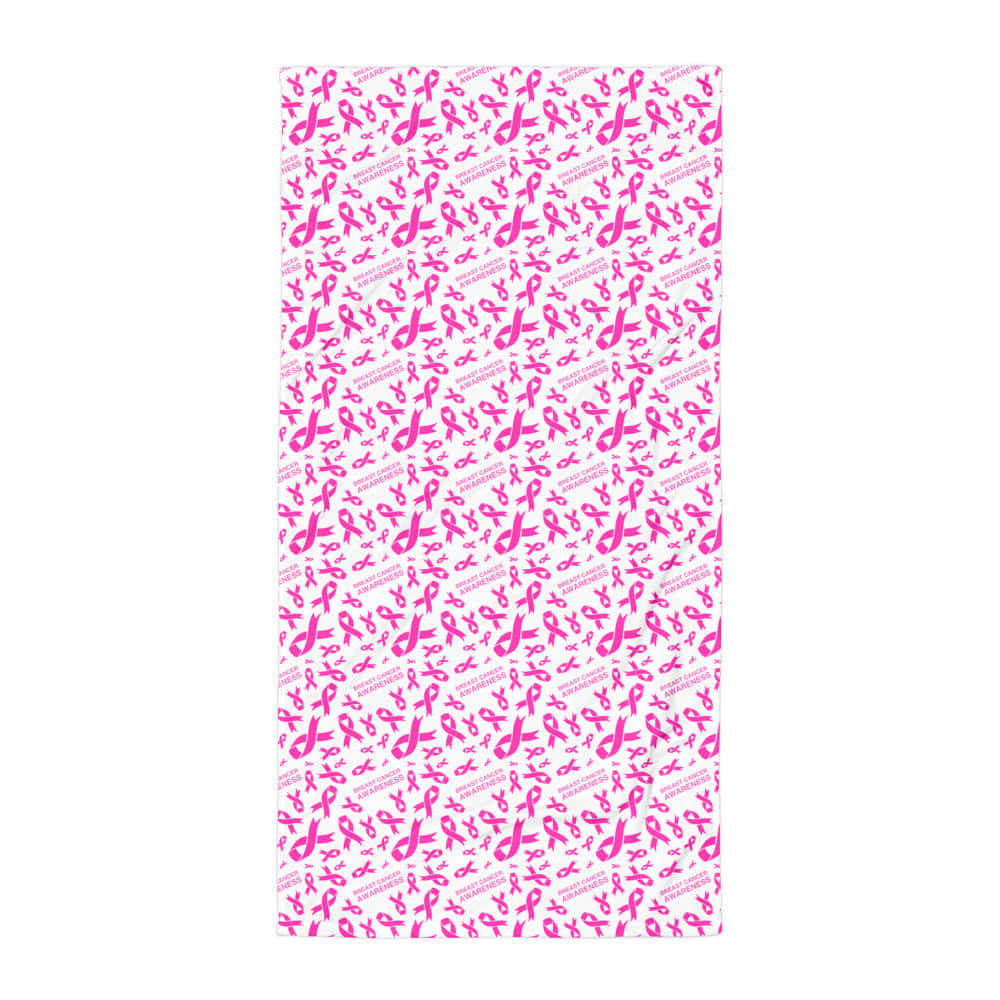 Pink Ribbon Pattern Texture Wallpaper