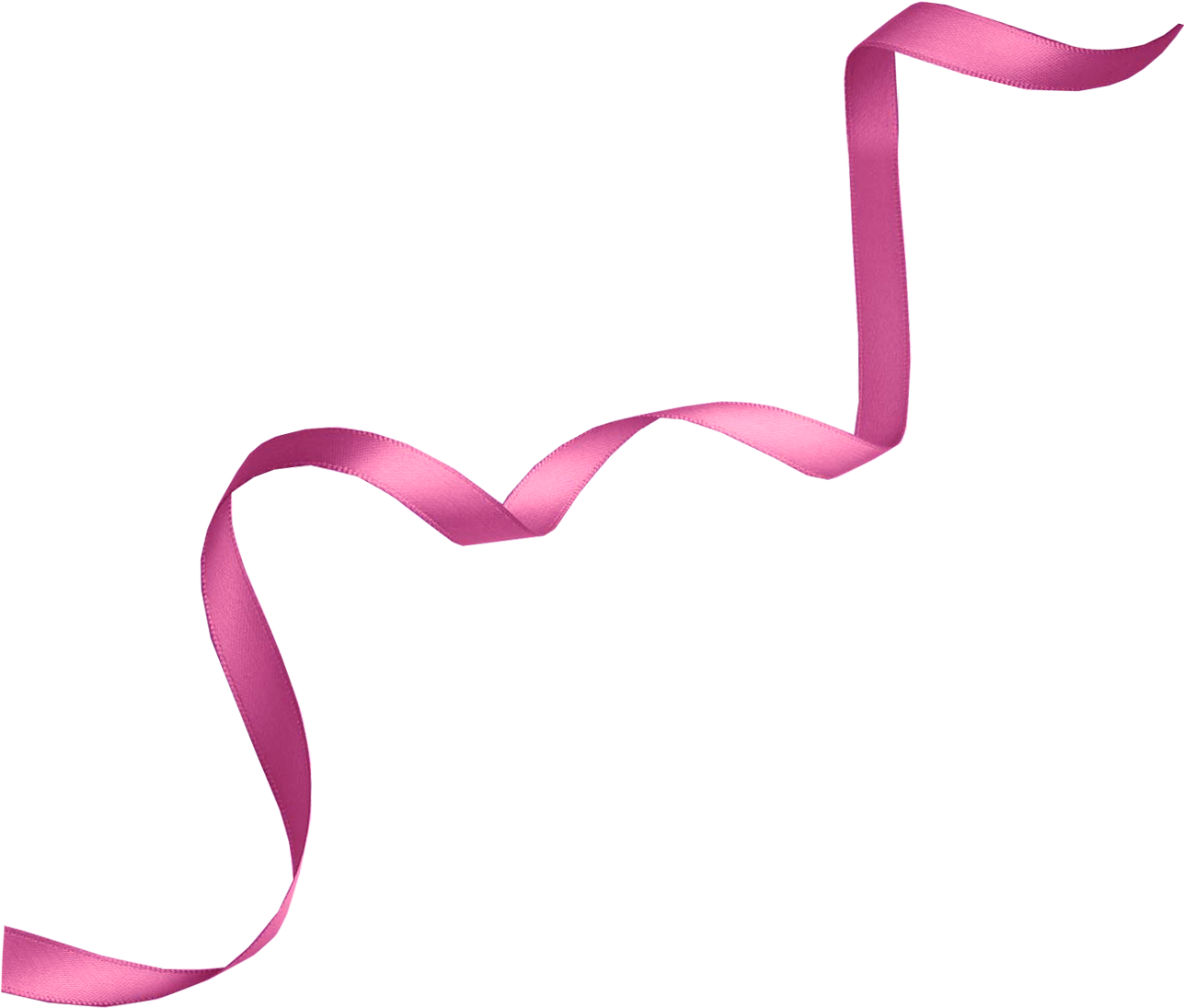 Pink Ribbon Symbol Breast Cancer Awareness PNG