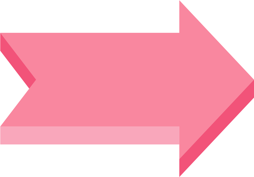 Pink Right Arrow Graphic PNG