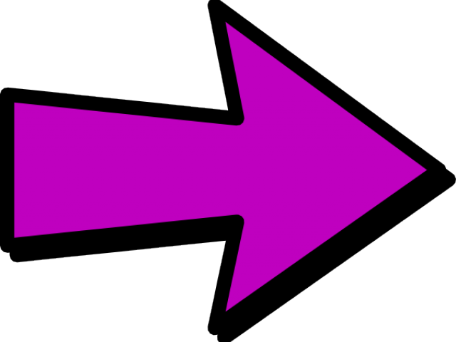 Pink Right Arrow Graphic PNG