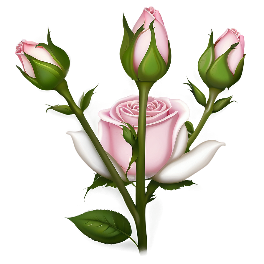 Pink Rose Bud Png 05242024 PNG