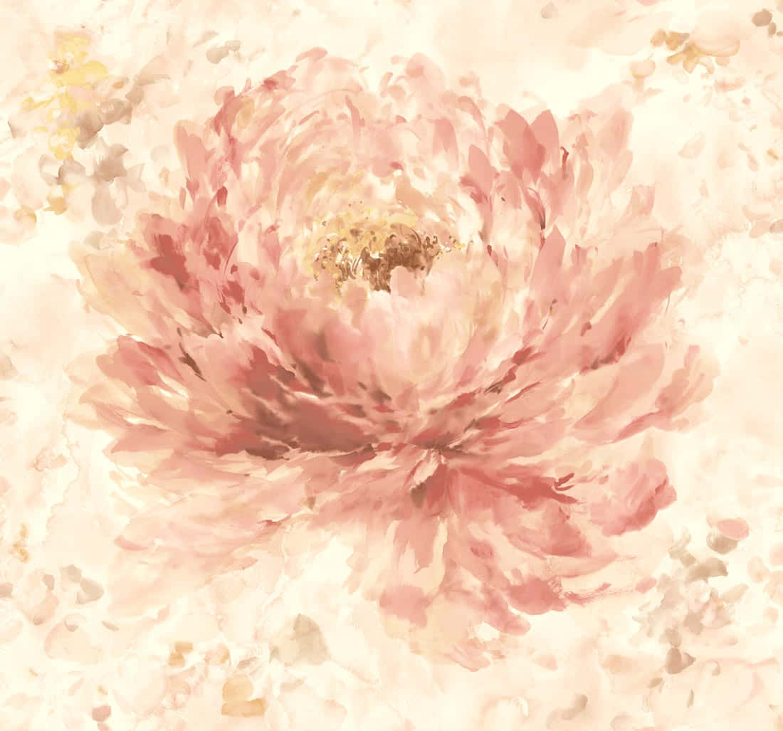 Rosa guld – en drømmende, romantisk farvekombination. Wallpaper