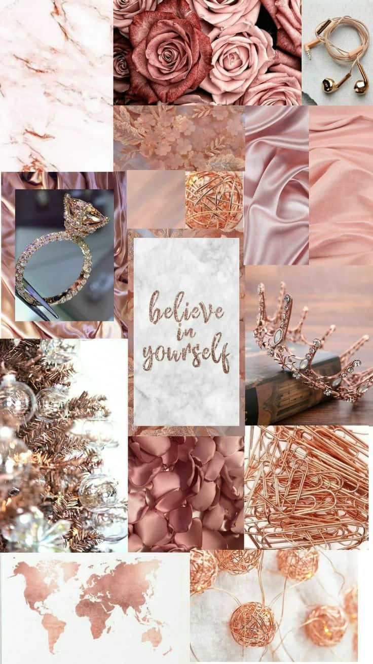 Cute rose gold wallpapers for iPhone free to download  miss mv