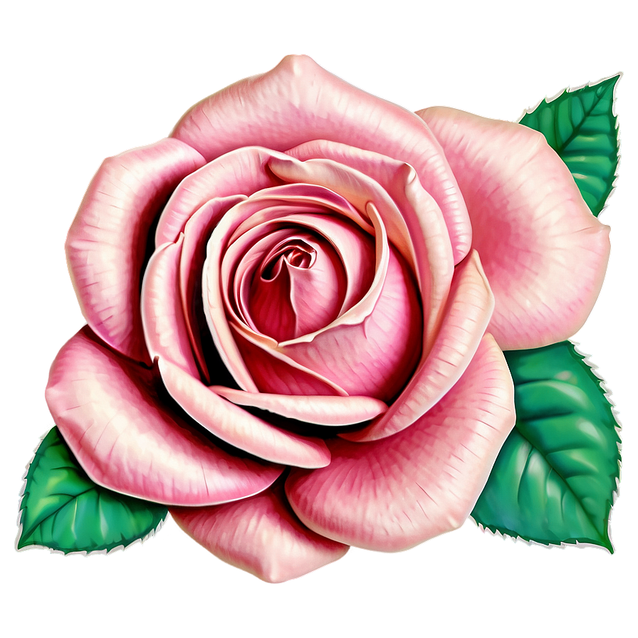 Download Pink Rose Sketch Png 05242024 | Wallpapers.com