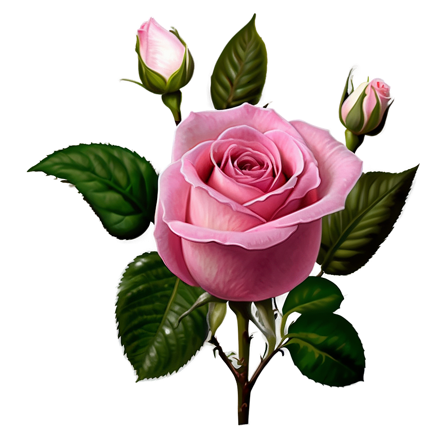 Pink Roses Png 47 PNG