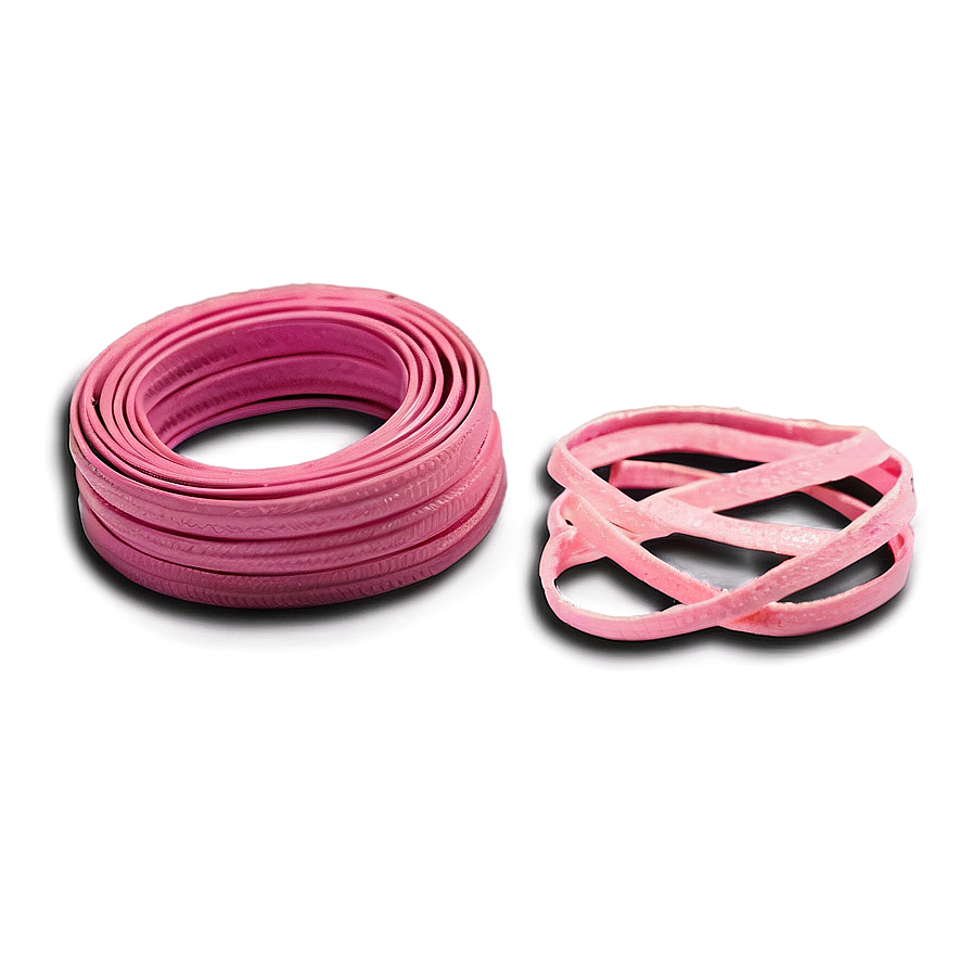 Pink Rubber Bands Png Nwm75 PNG