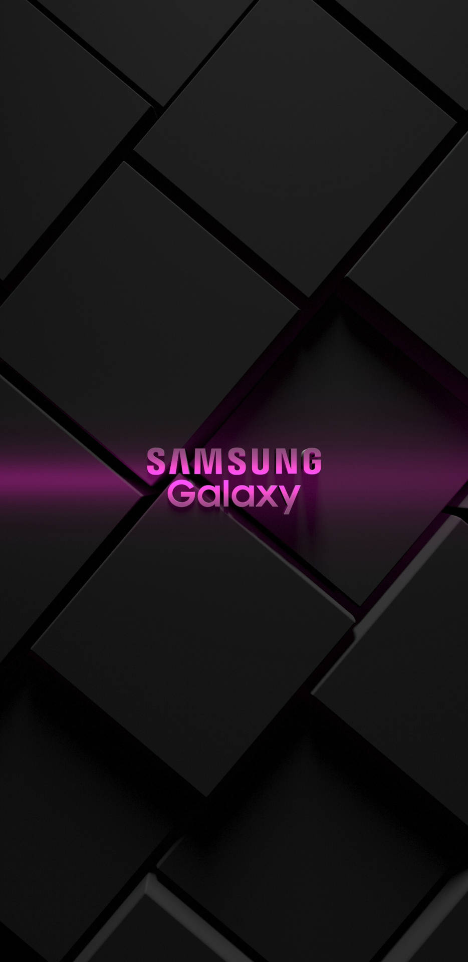 Pink Samsung Galaxy Rhombus Mønster Wallpaper