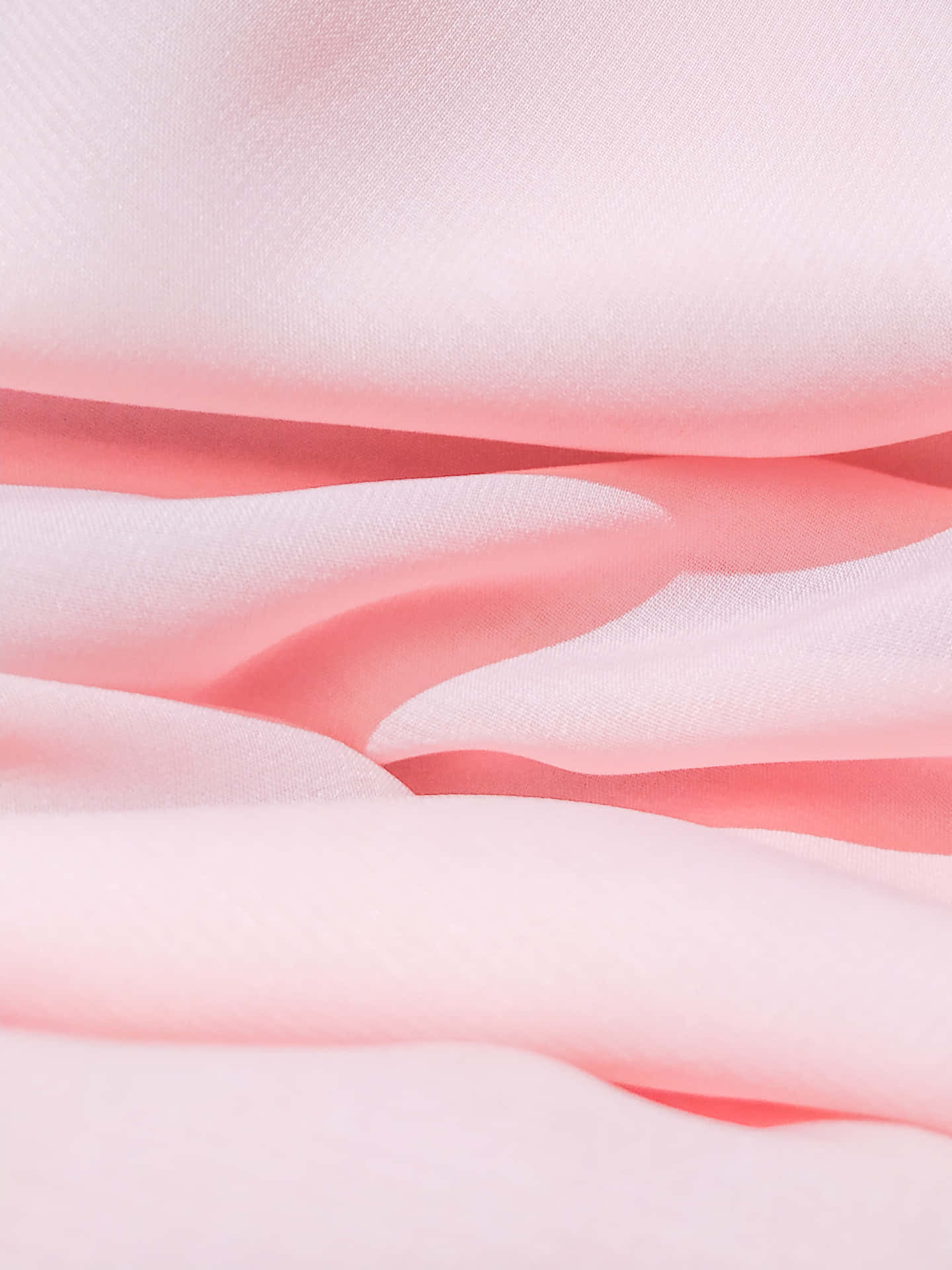 Nydskønheden Af Dette Pink Silke-æstetik. Wallpaper