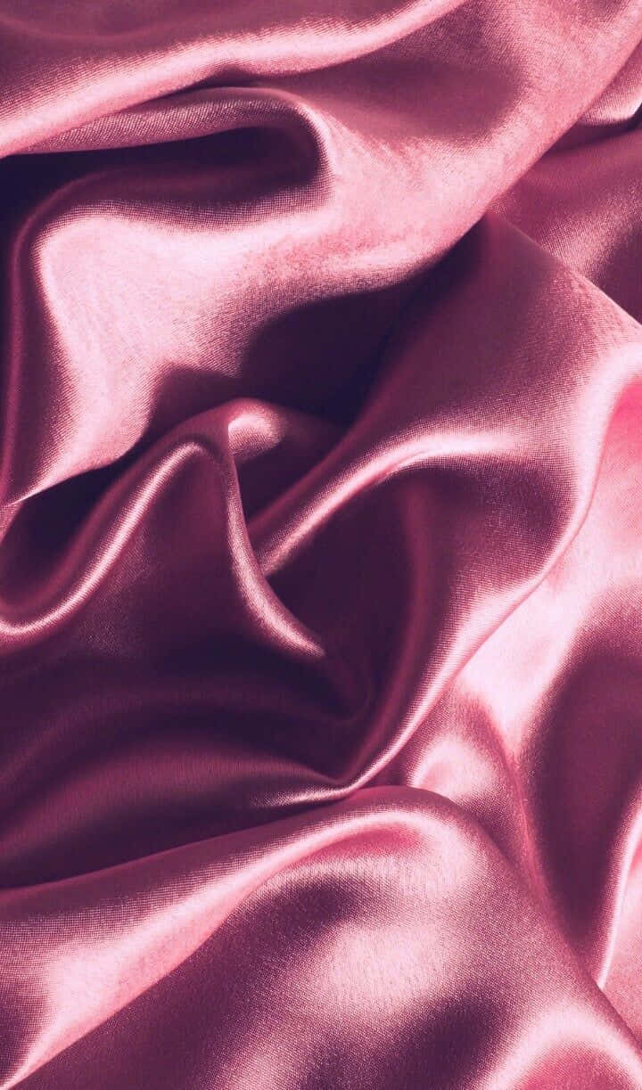 The beauty of pink silk Wallpaper