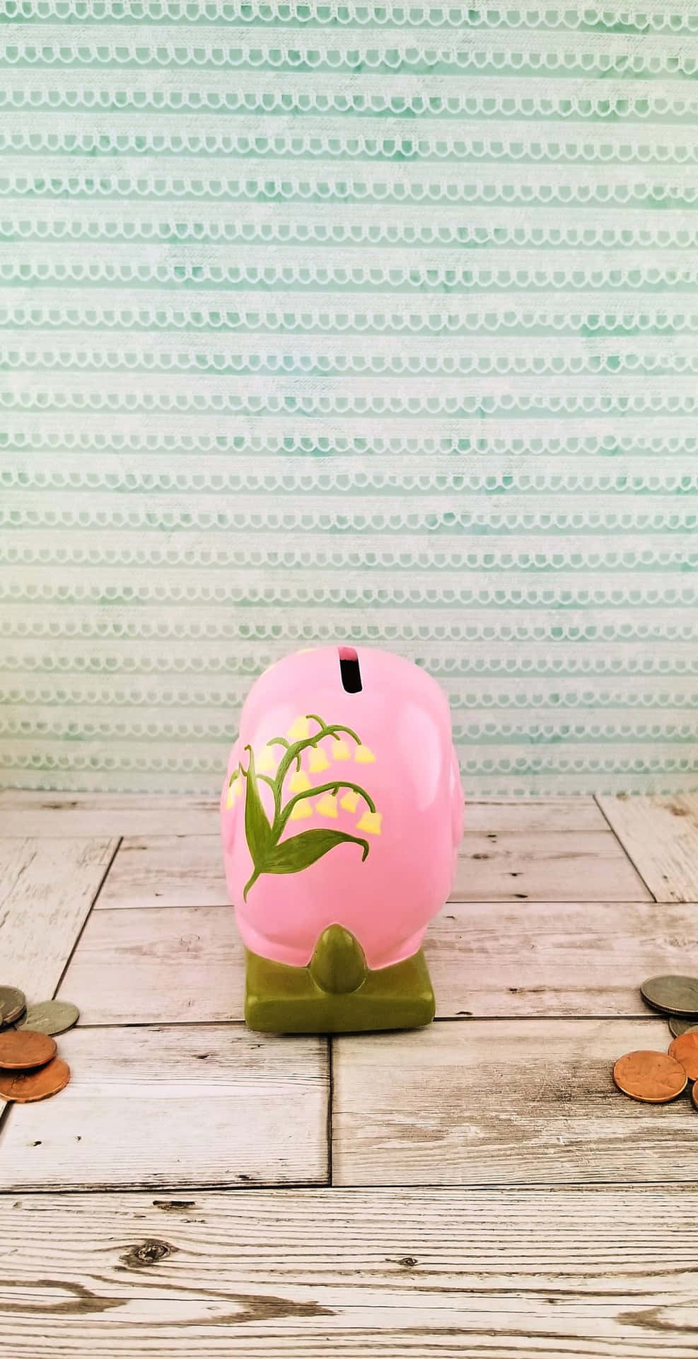 A Pink Snail Crawling Gracefully Wallpaper