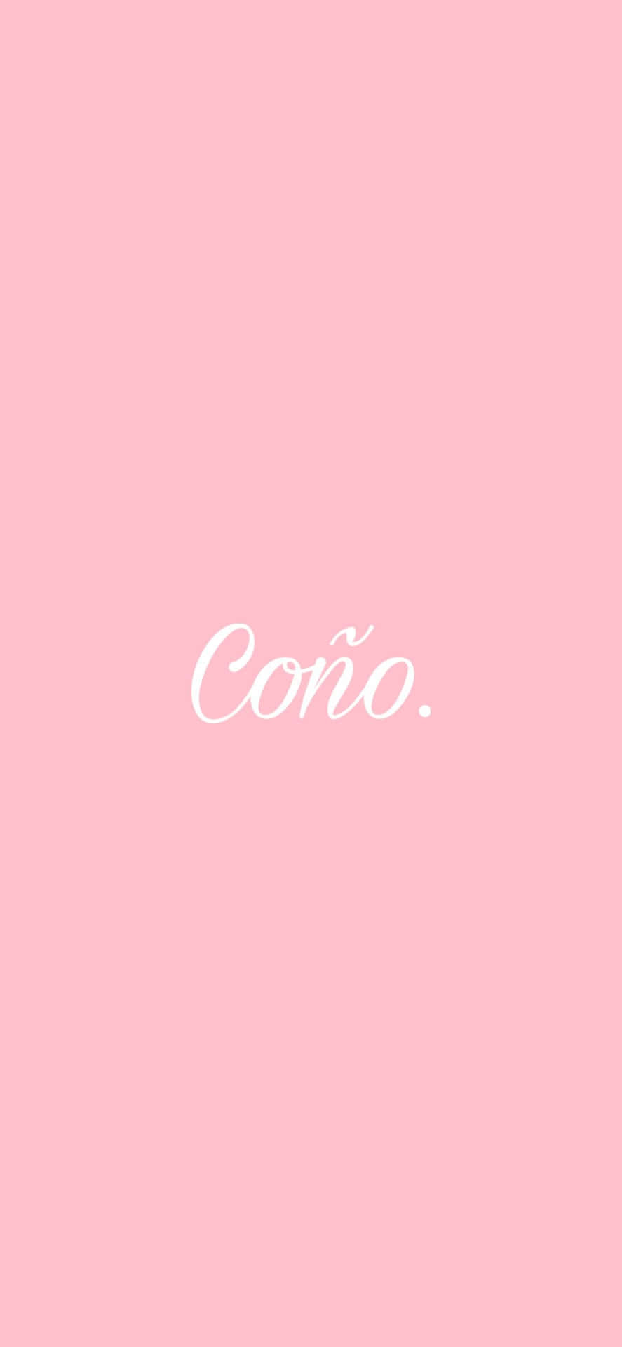 Pink Spanish Slang Graphic Wallpaper