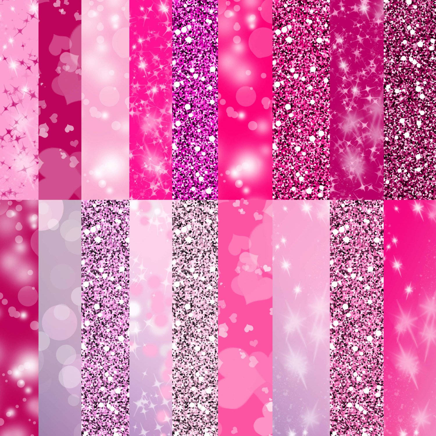 Pink Sparkle Sands Wallpaper