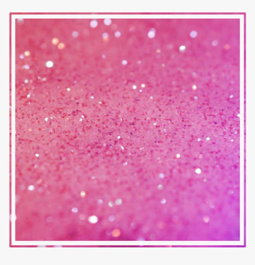 Pink Glitter Background With Pink Glitter