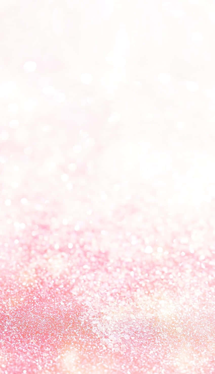 Pink Glitter Background With White Sparkles