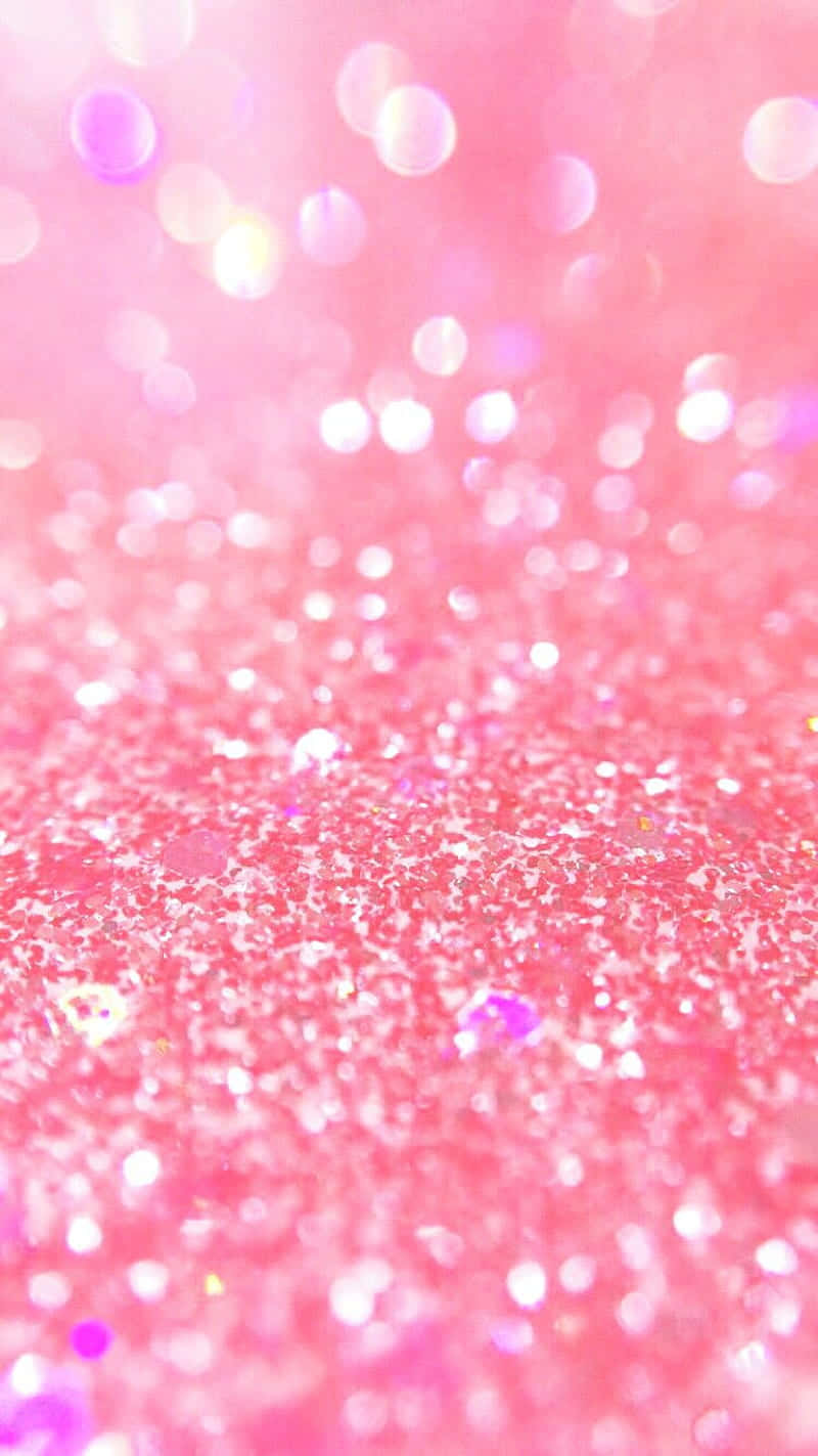 A bright and cheery pink sparkly background to brighten up your day.