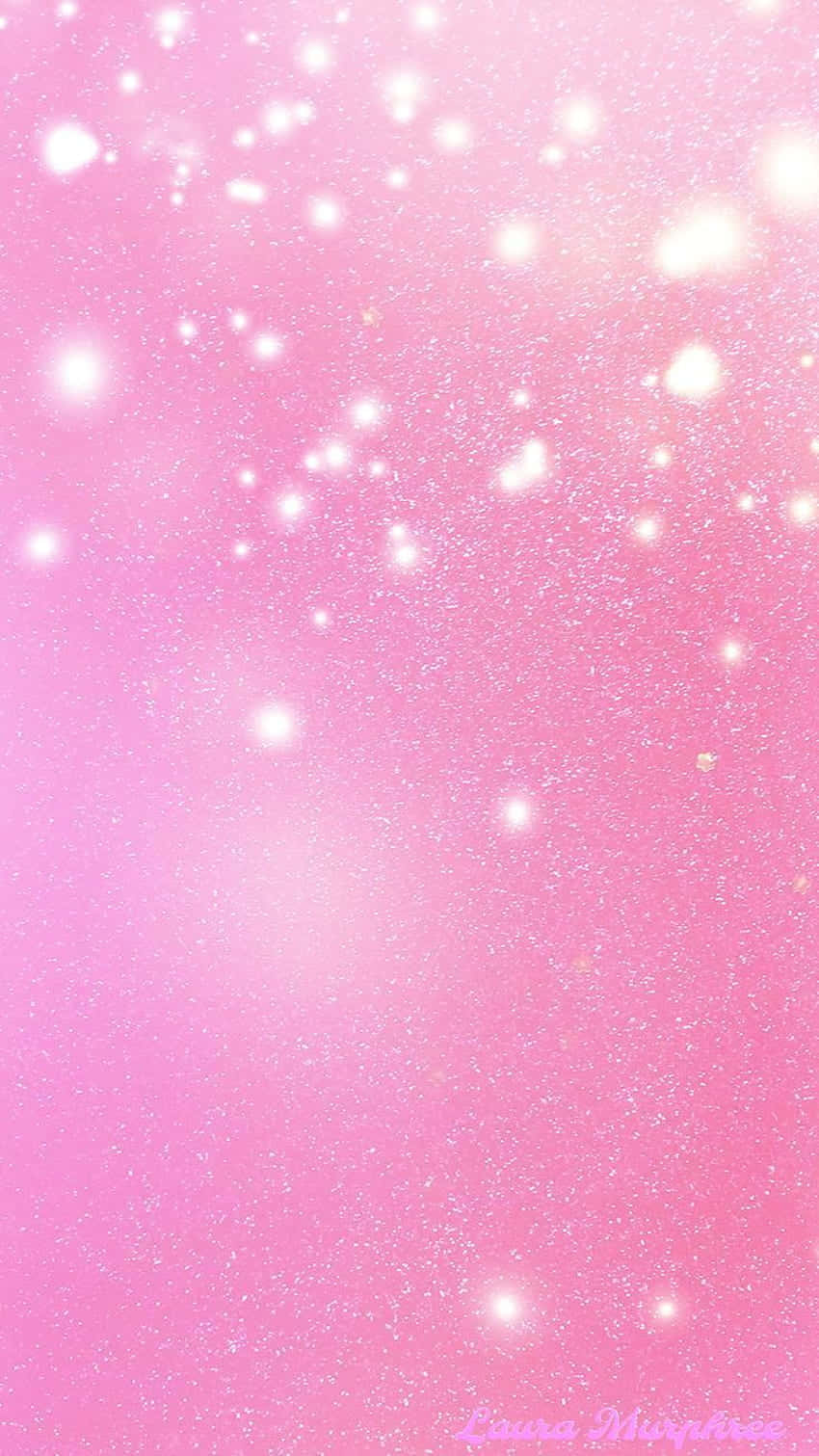 Pretty Pink Sparkling Background