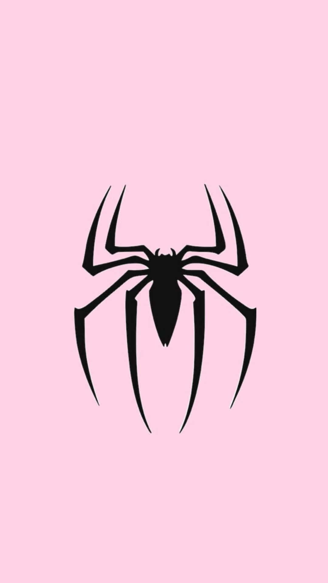 Pink Spider Man Logo Wallpaper
