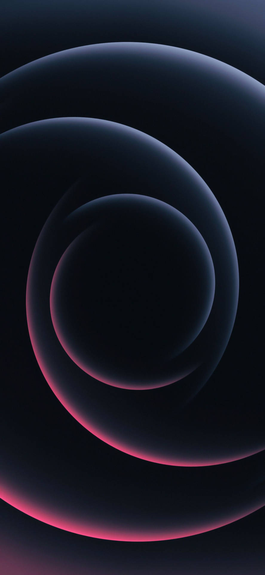 Pink Spiral Mønstre Iphone 2021 Wallpaper