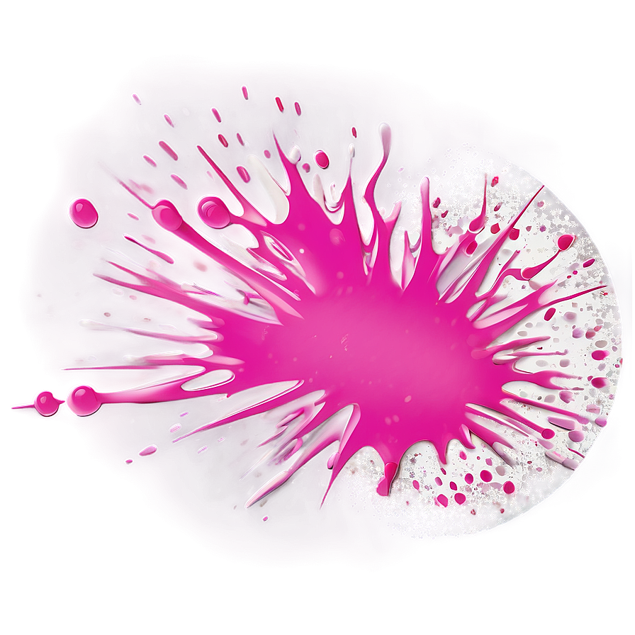 Pink Splat Png 06122024 PNG