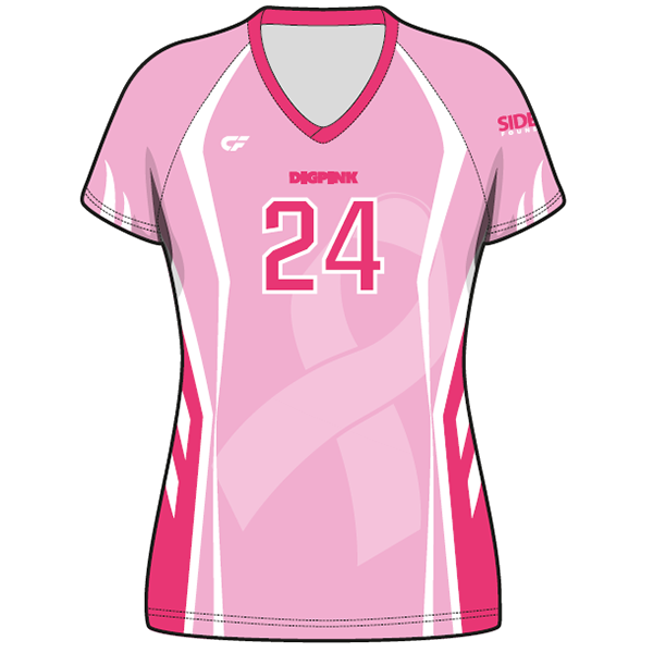 Pink Sports Jersey Number24 PNG