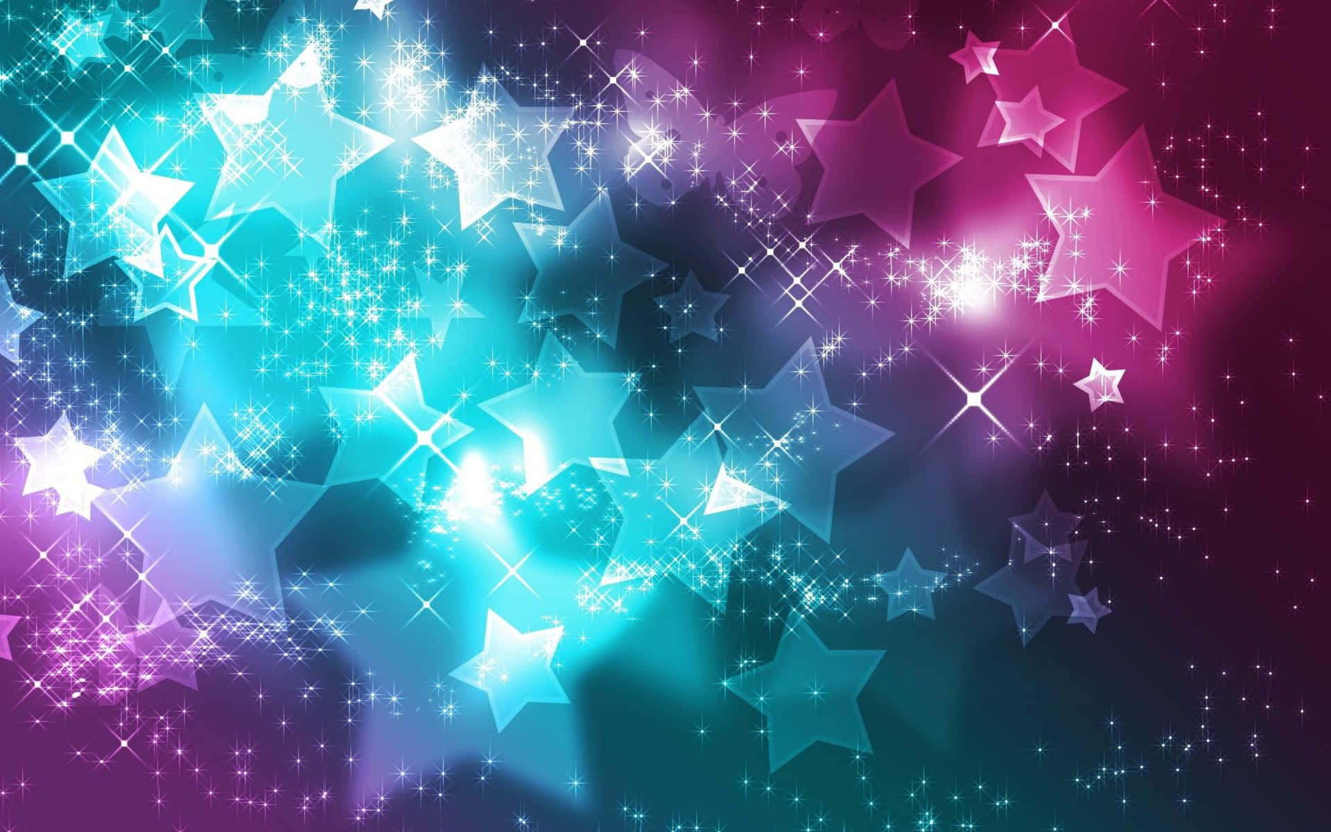 "Shine Bright, Sparkle On: A Pink Star Background."