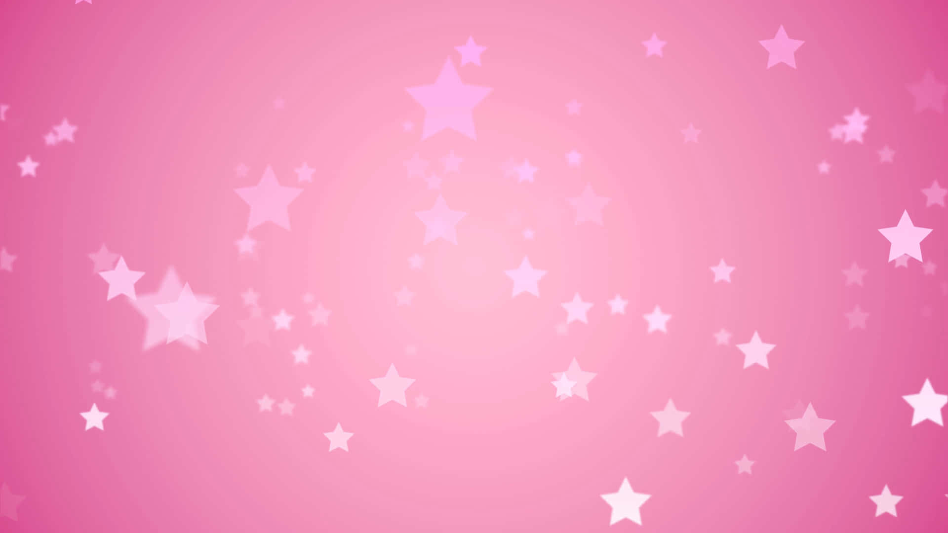 A beautiful Pink Star illuminating the night
