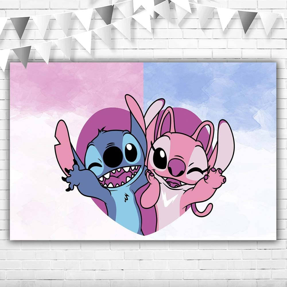 Stitch Blue Lilo Art Wallpaper APK for Android Download