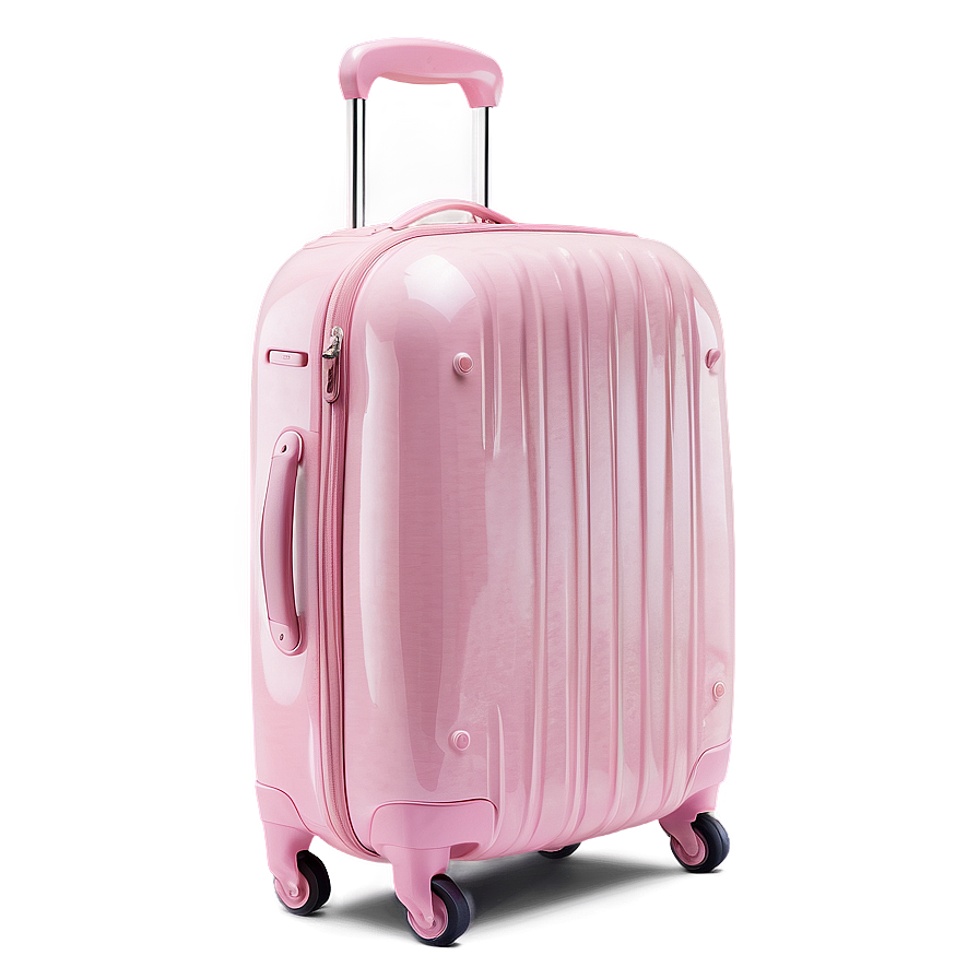 Pink Suitcase Png 05252024 PNG