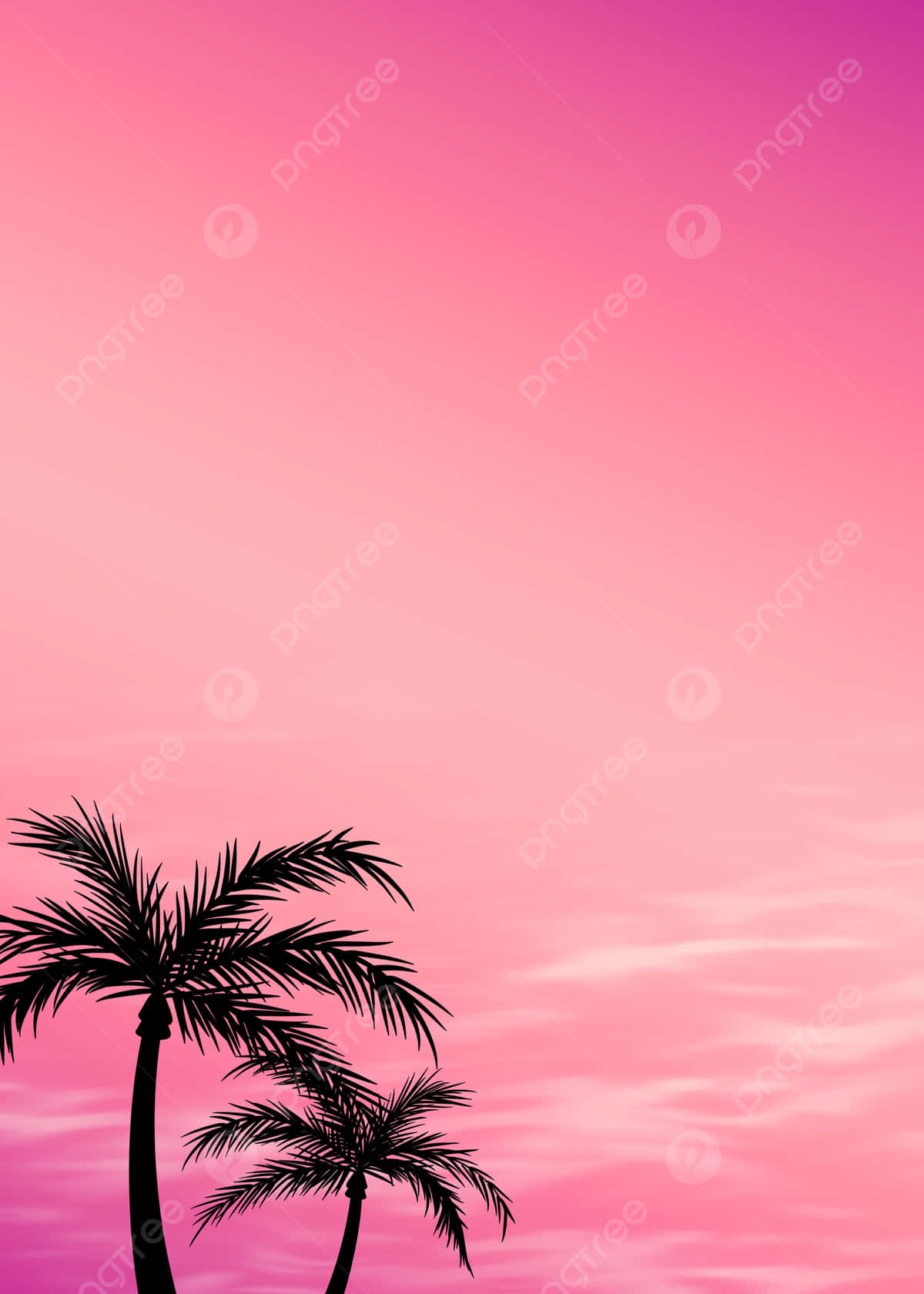 Nydskønheden I En Pink Sommerdag Wallpaper