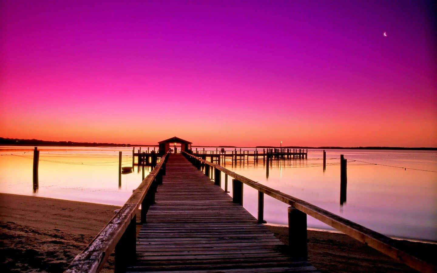 Captivating Pink Sunset