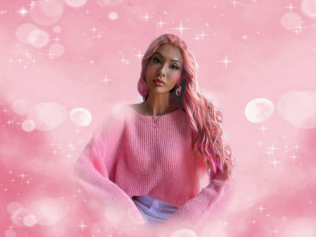 Stylish Pink Sweater Wallpaper