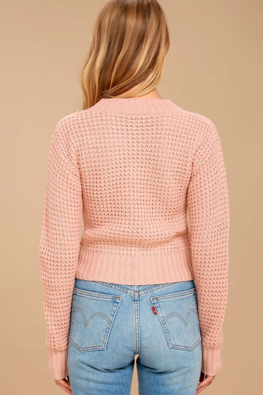 Cozy Pink Sweater on Hanger Wallpaper