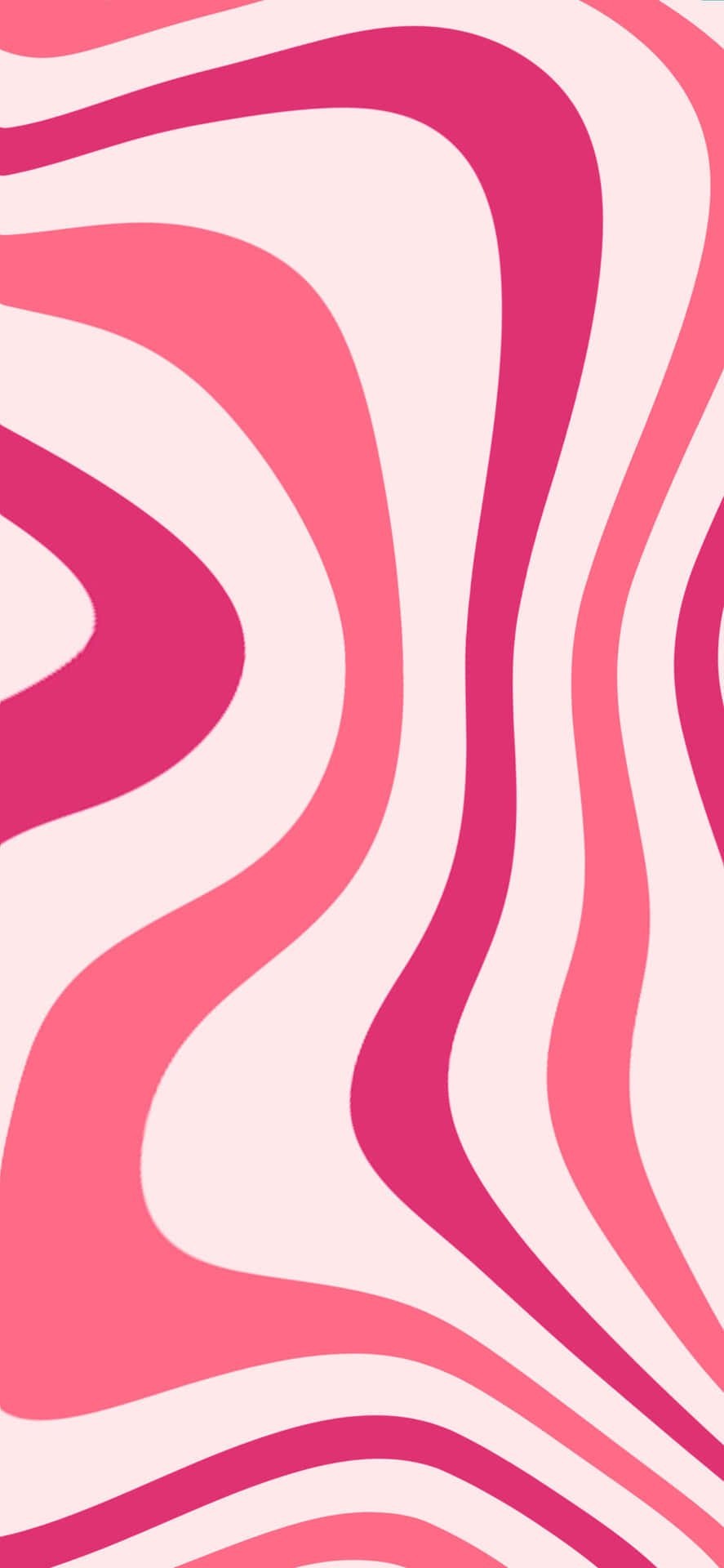 A mesmerizing swirl of vibrant pink